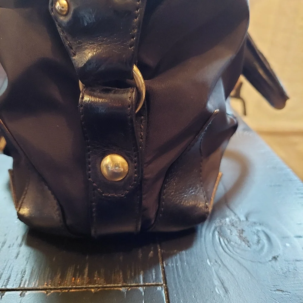 Versus By Gianni Versace Nylon andqwq Leather Bag - Picture 7 of 12